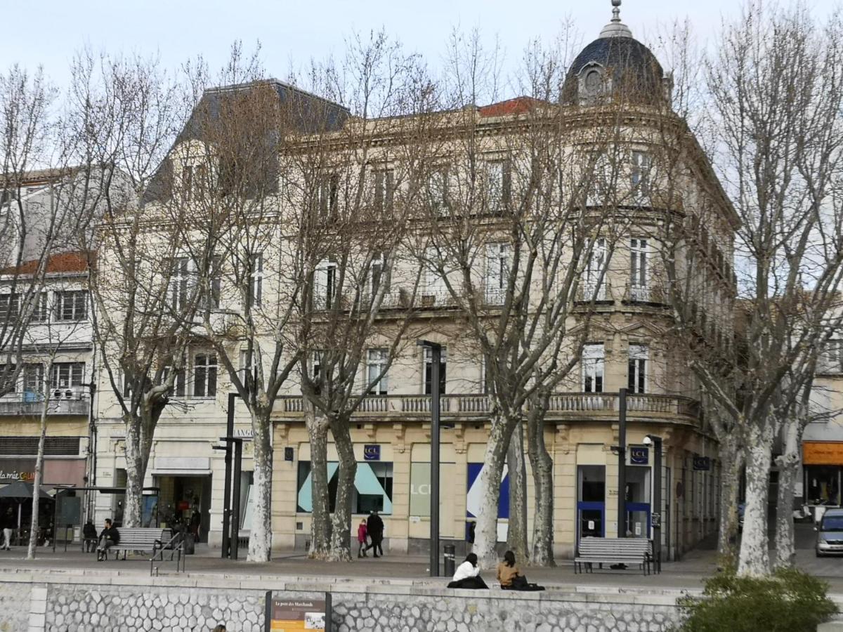 Appartement De 105M2, Balcon Sur Cours De La Republique Narbona Zewnętrze zdjęcie