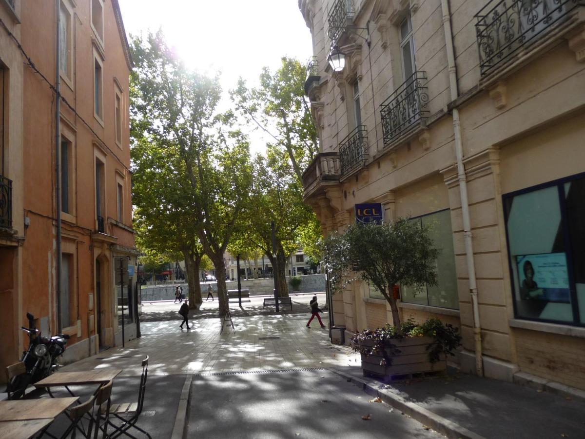 Appartement De 105M2, Balcon Sur Cours De La Republique Narbona Zewnętrze zdjęcie